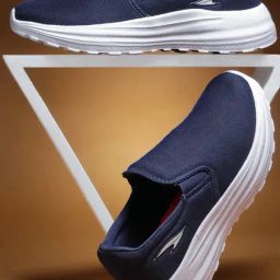 Asian SUPERWALK-19 Men's Navy Walking Shoes-picture-34
