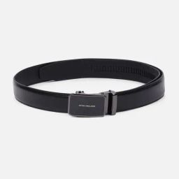 Van Heusen Black Textured Leather Casual Belt-44