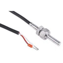 RS PRO NTC Liquid Temperature Probe, 48mm Length, 6mm Diameter, +150 °C Max Model No 1241082-33