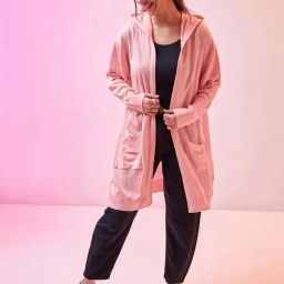 Bewakoof Pink Printed Shrug-19