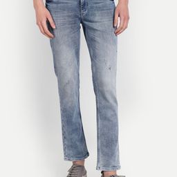 MEGHZ Men Micheal Slim FitHeavy Fade Stretchable Jeans-image-13