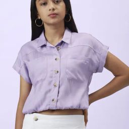 Coolsters by Pantaloons Kids Lavender Cotton Regular Fit Top-picture-34