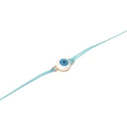 NVR Men's Set of 3 Multicolor Evil Eye Thread Rakhi, Combo for Rakshabandhan image 4