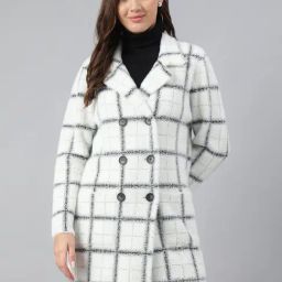 Latin Quarters White Nylon Regular Fit Coat-picture-23