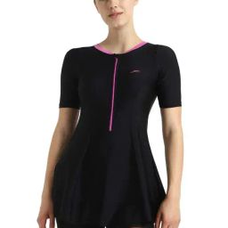 Speedo Black Regular Fit Swimsuit-image-98