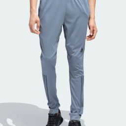Adidas Grey Regular Fit Striped Sports Trackpants-image-76