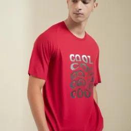 Vimal Jonney Red Loose fit Oversized Printed T-Shirt-picture-13