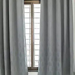 Parda Online Grey Black Out Window Curtain-image-42