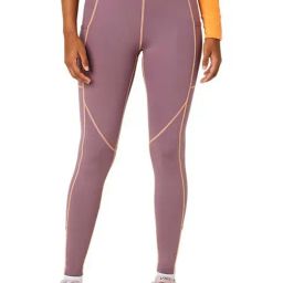 Asics Purple Mid Rise Sports Tights-image-76