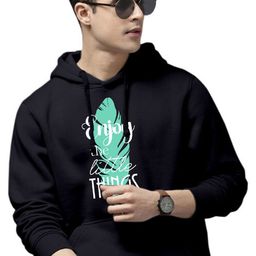 WOOSTRO Men Printed Hooded Sweatshirt-picture-14