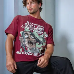 UNRL Printed Pure Cotton T-shirt-picture-10