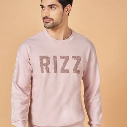 People By Pantaloons Lilac Boxy Fit Printed Sweatshirt-picture-24