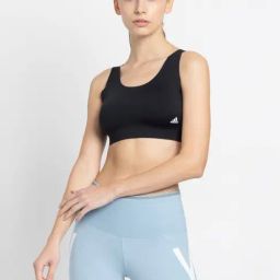 adidas Black Training Bra-image-73