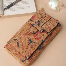 ZEVORA Multicolor Casual Fabric Zip Around Wallet for Women-image-87