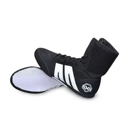 RXN Men Leather High-Top Training or Gym Non-Marking Shoes-picture-37