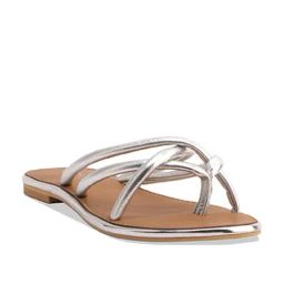 Eridani Women's Elin Silver Toe Ring Sandals-image-10