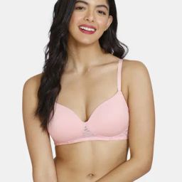 Zivame Powder Pink T-Shirt Bra-image-69