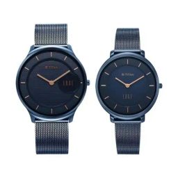 Titan Edge 18432655QM01 Analog Couple Watch-23