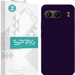 Sprig Back Cover for ONEPLUS NORD 4 (Purple)-70
