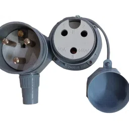 SELVO 30A TPN Metal Clad Protected Three Pin Industrial Plug and Socket-22