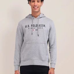 U.S. Polo Assn. Grey Regular Fit Printed Sweatshirt-image-44