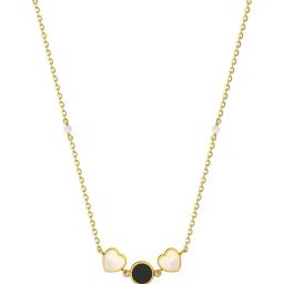 Joyalukkas 22k (916) Dual Charm Love Gold Necklace For Women-picture-41