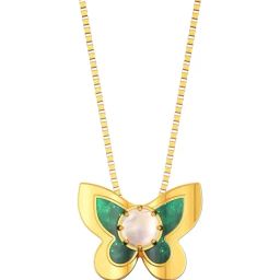 Joyalukkas 22k (916) Pearl Flutter Gold Necklace For Women-image-21