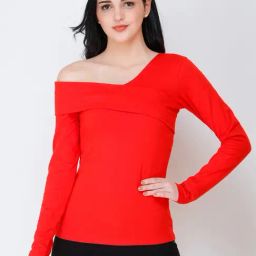 Scorpius Red Regular Fit Top-21