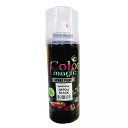 Color Magic Napoli Black Spray Paint for Mahindra Xuv300, Kuv100, Xuv500, Scorpio (220 ml)-image-20