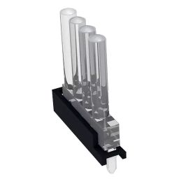 MENTOR PCB Mounted 4-Way LED Light Pipe Quad-Level-Row Clear Dome Lens, 1296.7014 (Pack of 100 Pcs)-image-6