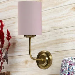 Aura Grey Traditional Cylinder Shaped Wall Lamp-image-36
