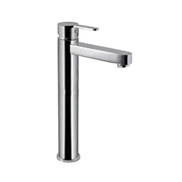 Aquieen Fusion Brass & Copper Chrome Finish Basin Mixer Tap, AQN 373-image-1