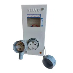 SELVO 30 Amps TPN Distribution Board with Three Pin Metal Clad Industrial Plug and Socket (Without Fitted MCB)-21