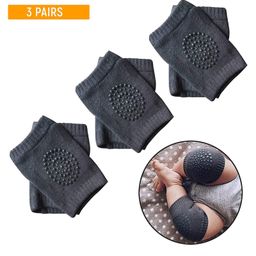 Safe-O-Kid-Baby Elbow & Knee Pads Pack of 6 - Dark Grey-97