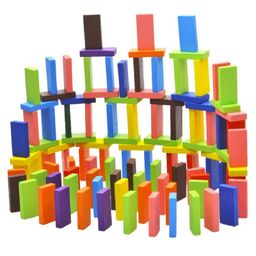 VELLIQUE Super Blocks 12 Colors Bulk Wooden Dominoes Multicolour - 1200 Pieces-11