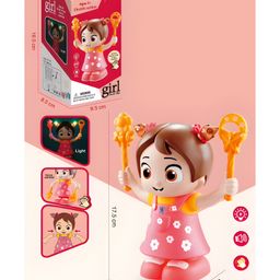 NEGOCIO Dancing Fashion Lovely Doll With Music And light Battery Operated Moving Lighting Doll for Kids - Pack of 1 - Color May Vary-image-25