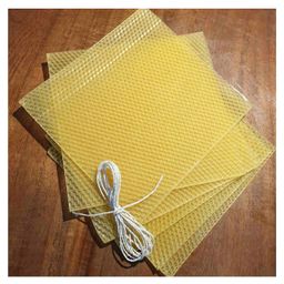 Pratha Naturals Beeswax Hand Rolled Candle - 200 g image 2