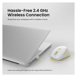 Portronics POR-2013 Toad 32 2.4GHz Wireless Optical Mouse with 6 Button Design Noiseless Clicks Adjustable DPI Upto 1600-Grey image 2