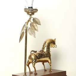Exotic India Gold-Toned Figurine Showpiece-56