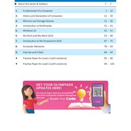 oswaal books Oswaal One for All Olympiads Previous Year Solved Papers Class 7 Cyber For 2025 Exam image 3