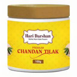 Hari darshan Premium Yellow Herbal & Organic Chandan Tika - 100g-33