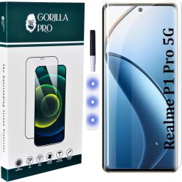 GORILLA PRO Tempered Glass Guard for Realme P1 Pro 5G, Realme P1 Pro-10