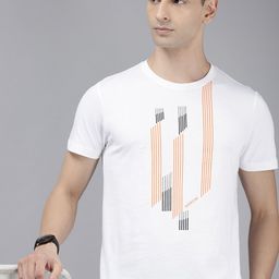 Arrow Sport Geometric Printed Pure Cotton T-shirt-picture-36