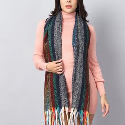 ELLIS Unisex Striped Acrylic Mufflers-image-119