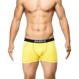 BASIICS by La Intimo Yellow Cotton Trunk-picture-48