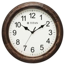 Titan W0051WA01 Brown Wooden Wall Clock-image-58