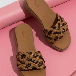 Inc.5 Women's Antique Gold Casual Wedges-image-8