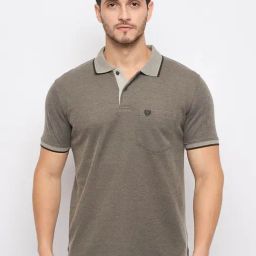 Duke Dark Grey Regular Fit Polo T-Shirt-image-28