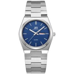 Kenneth Scott Men's Blue Dial Analog Watch - K24011-SBSN-72