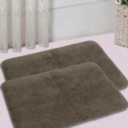 Saral Home Brown Cotton 1040 GSM Rugs - Set of 2-image-17